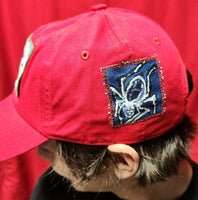 Red 1-of-1 Custom Hat-Grim Garden