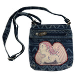 "Harpy" Denim Handbag