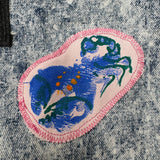 "For the Birds" Patched Beach Bag