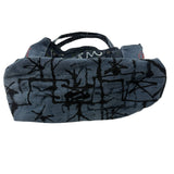 "Grim Glare" Upcycled Denim Handbag