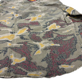 "Bleeding Camo" Custom Army Button Down
