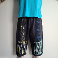 "I See Diamonds" Sweat Shorts-Grim Garden