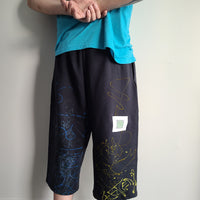 "I See Diamonds" Sweat Shorts-Grim Garden