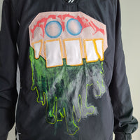 "Toofer" Crewneck Windbreaker-Grim Garden