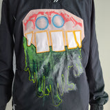 "Toofer" Crewneck Windbreaker-Grim Garden