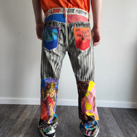 "Slain Glass" Custom Pants-Grim Garden