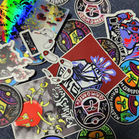 3-10pc Sticker Pack!-Grim Garden