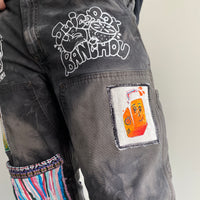 "Thunder Fucked" Juicebox Collab - Heavy Jeans-Grim Garden