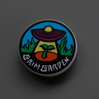 Grim Garden 2" Circular Vinyl Die-Cut Official Logo Sticker-Grim Garden