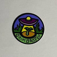 Grim Garden OG Logo Sticker - "Gloomsday"-Grim Garden