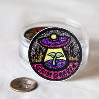 Grim Garden Crystalized Logo Sticker-Grim Garden